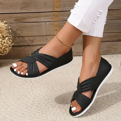 Beatrice | Orthopedic Sandals with Stylish Bow