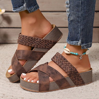 Martine™ | Orthopedic leather sandals made from high-quality materials