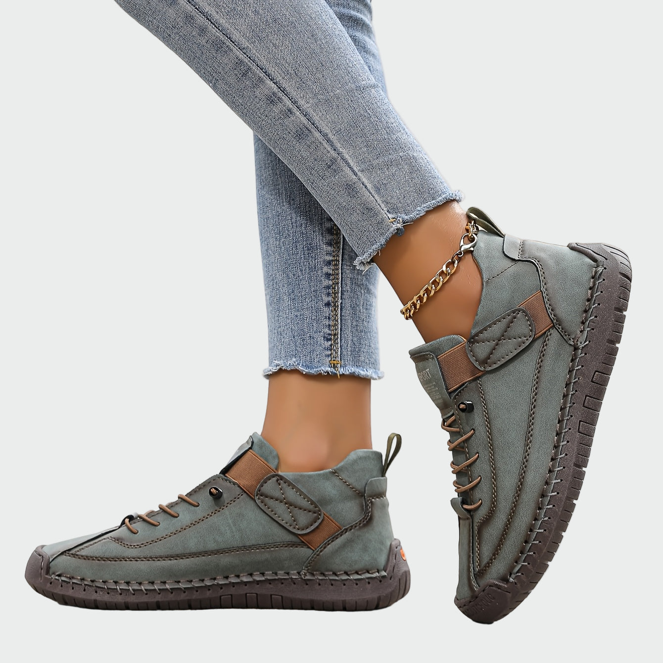 Orthopaedic Leather Ankle Boots