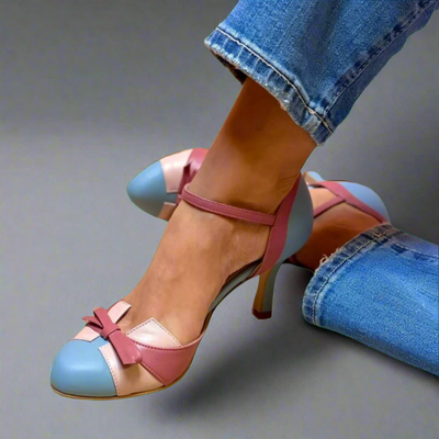 Isabella™ Bow Detail Mid Heel Shoes