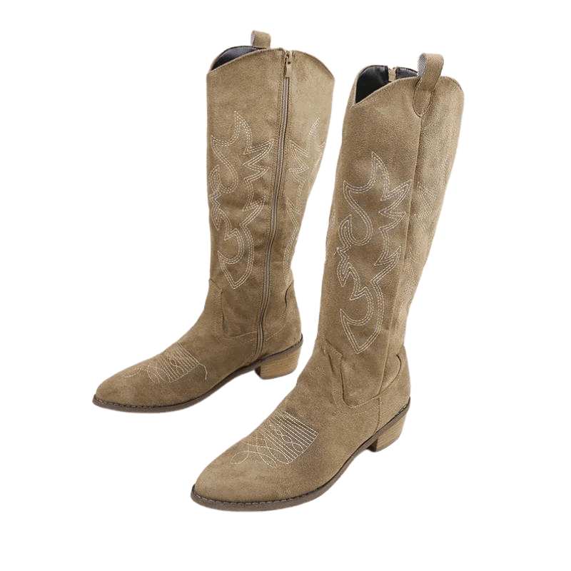 Boots with Yellow Charms