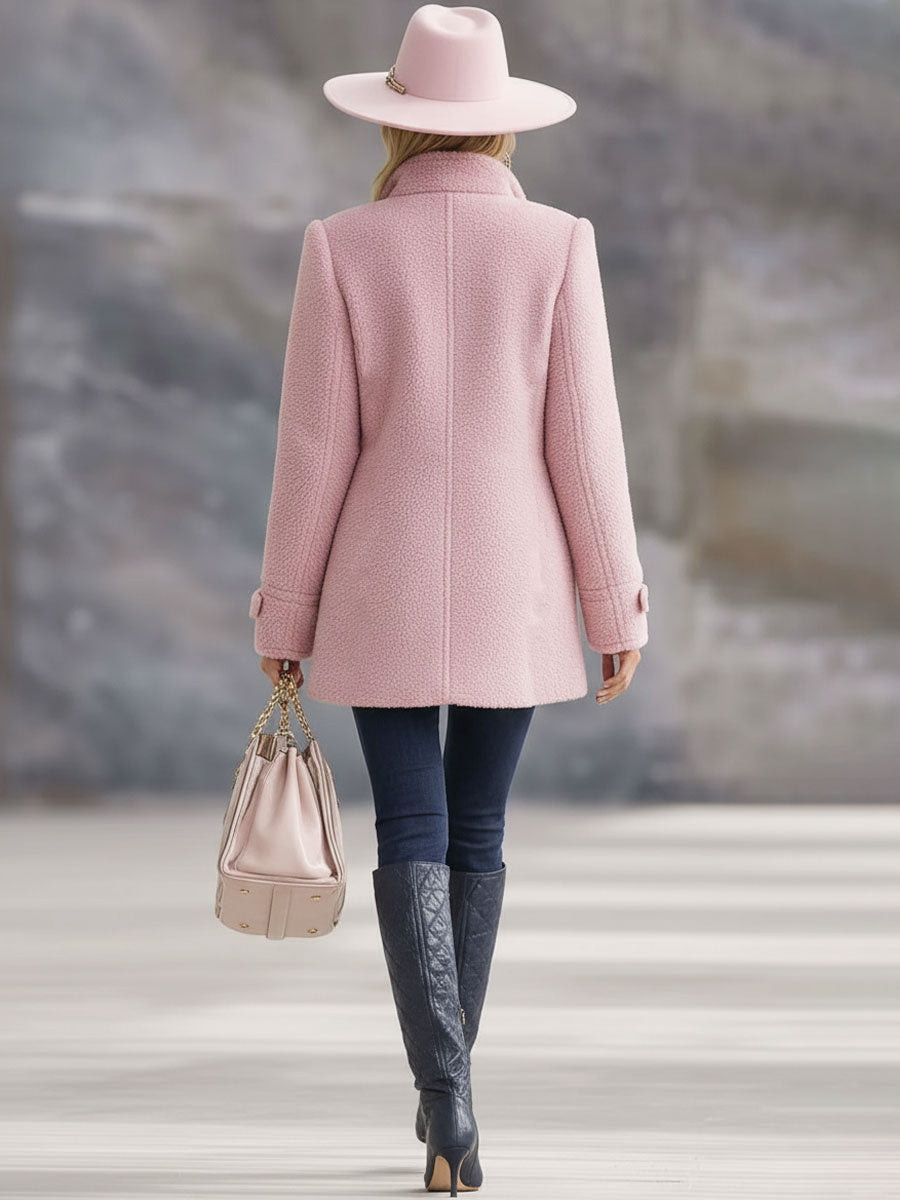 Charlotte – Vintage Polar Fleece Zip-Up Jacket