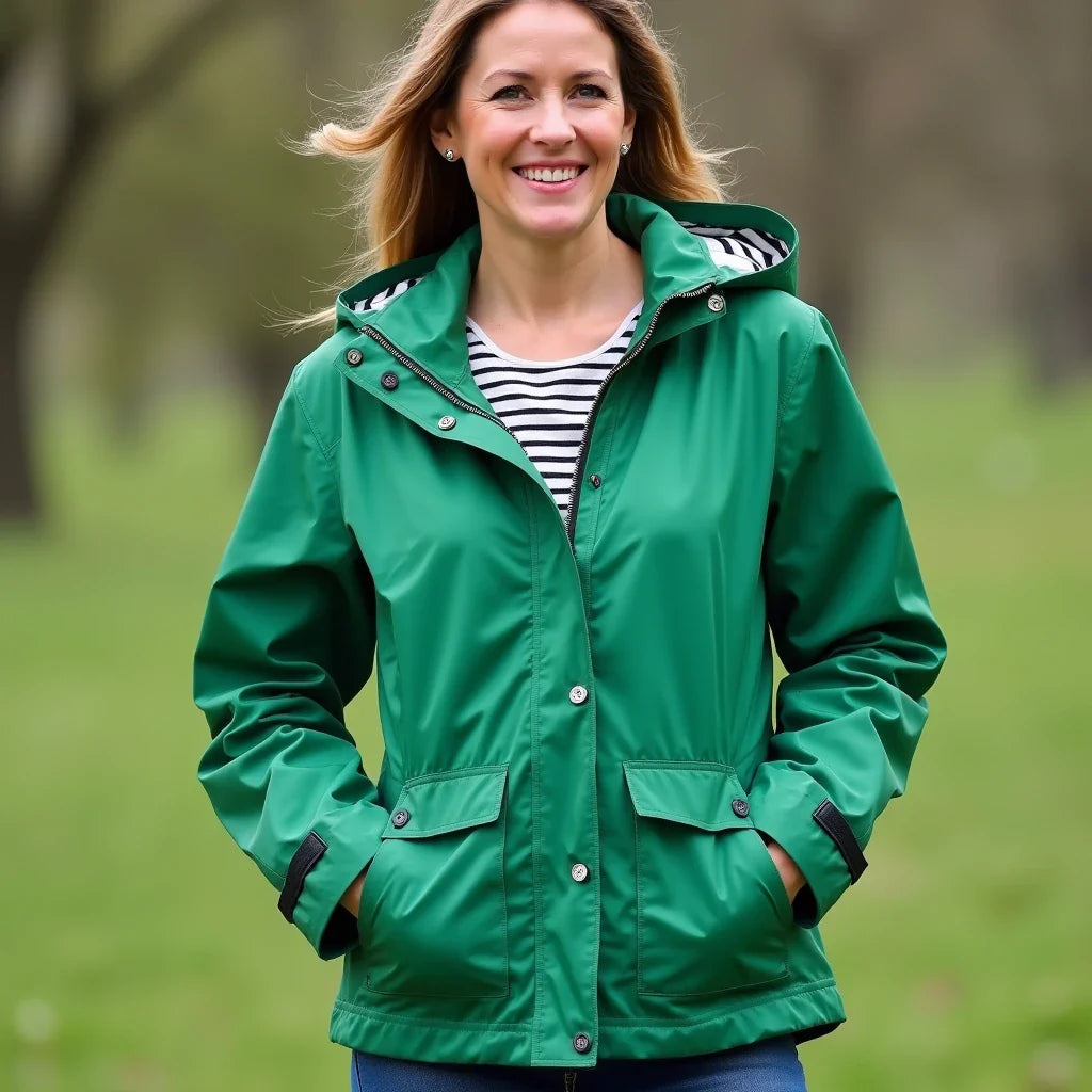 Juliette | Plus Size Waterproof Rain Jacket