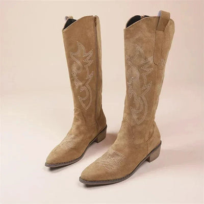 Boots with Yellow Charms