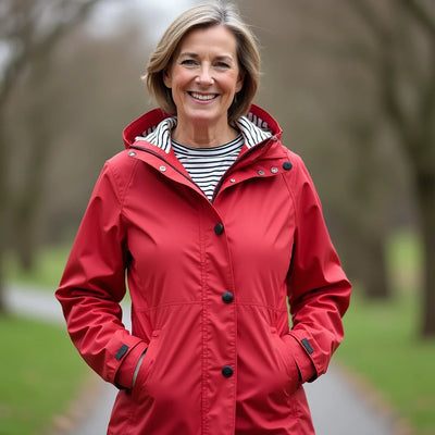 Juliette | Plus Size Waterproof Rain Jacket