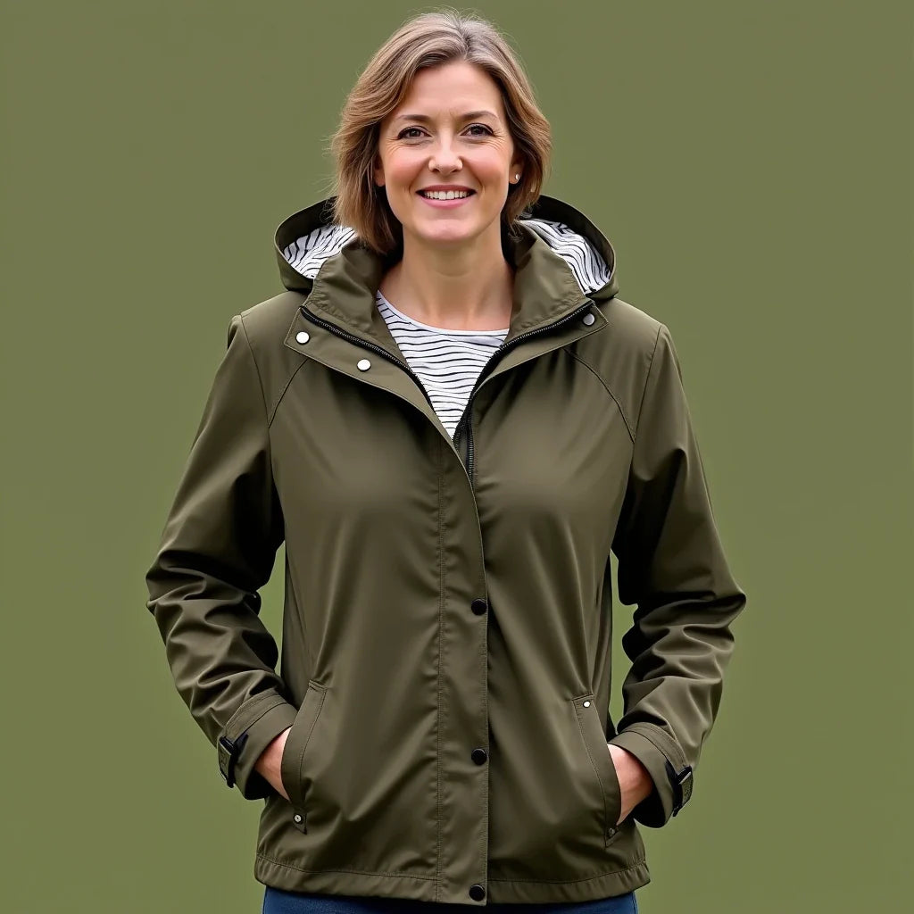 Juliette | Plus Size Waterproof Rain Jacket