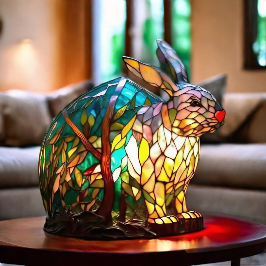 Forest Rabbit Lamp