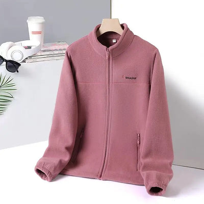 Clara – Coral Fleece Warm Jacket