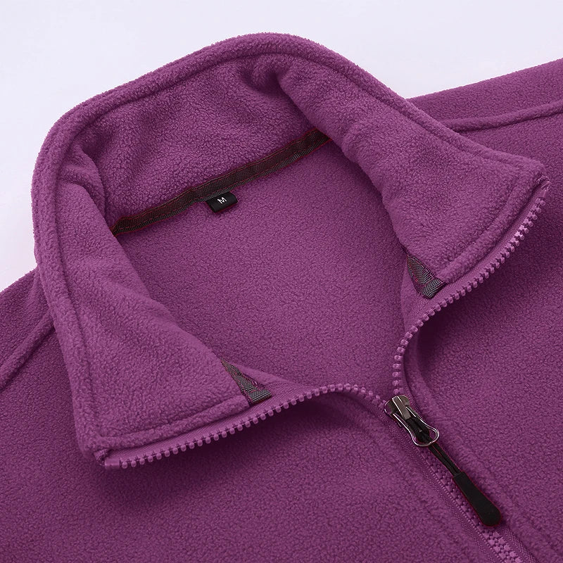 Amélie – Vibrant Polar Fleece Jacket