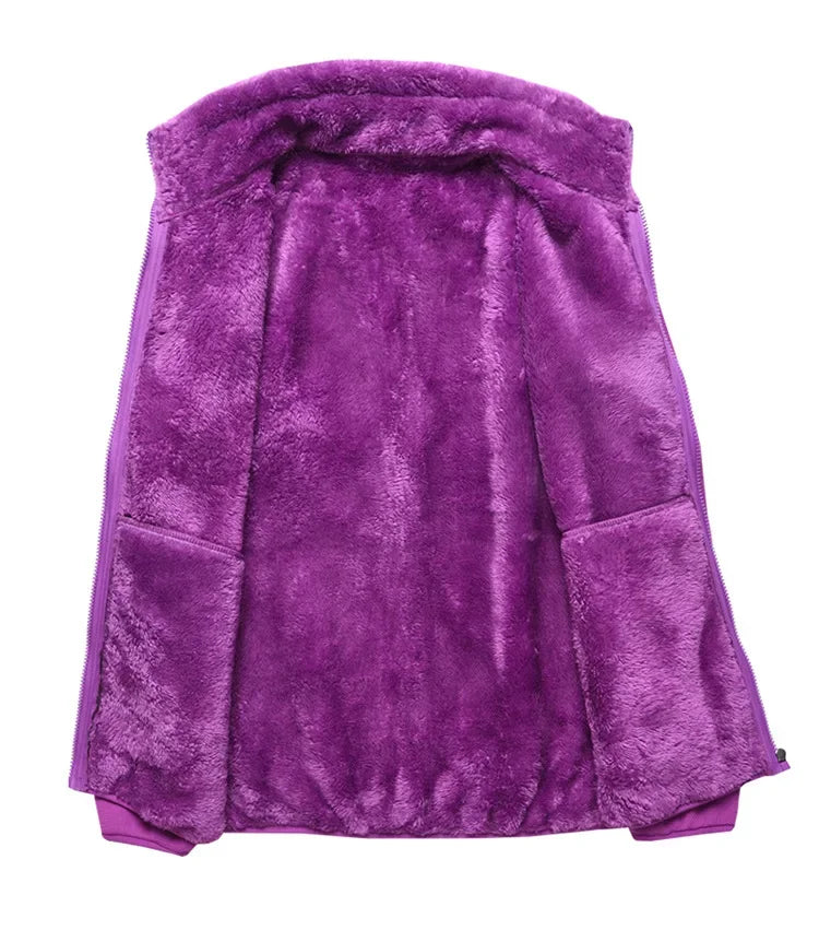 Clémence – Plush Winter Fleece Jacket