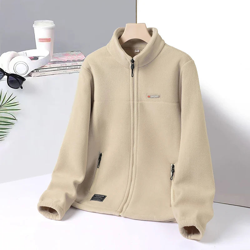 Clara – Coral Fleece Warm Jacket