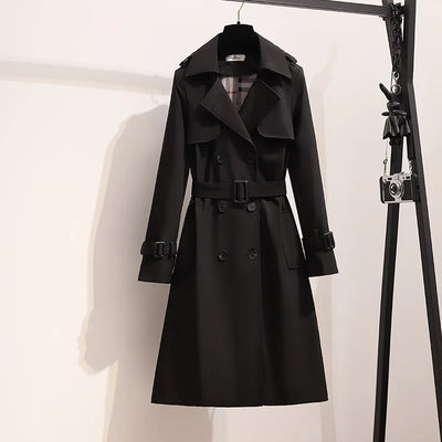 Colette | Classic Long Sleeve Office Trench Coat