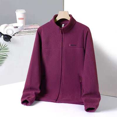 Clara – Coral Fleece Warm Jacket