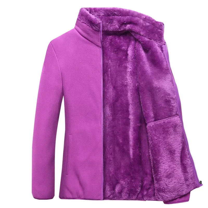 Clémence – Plush Winter Fleece Jacket