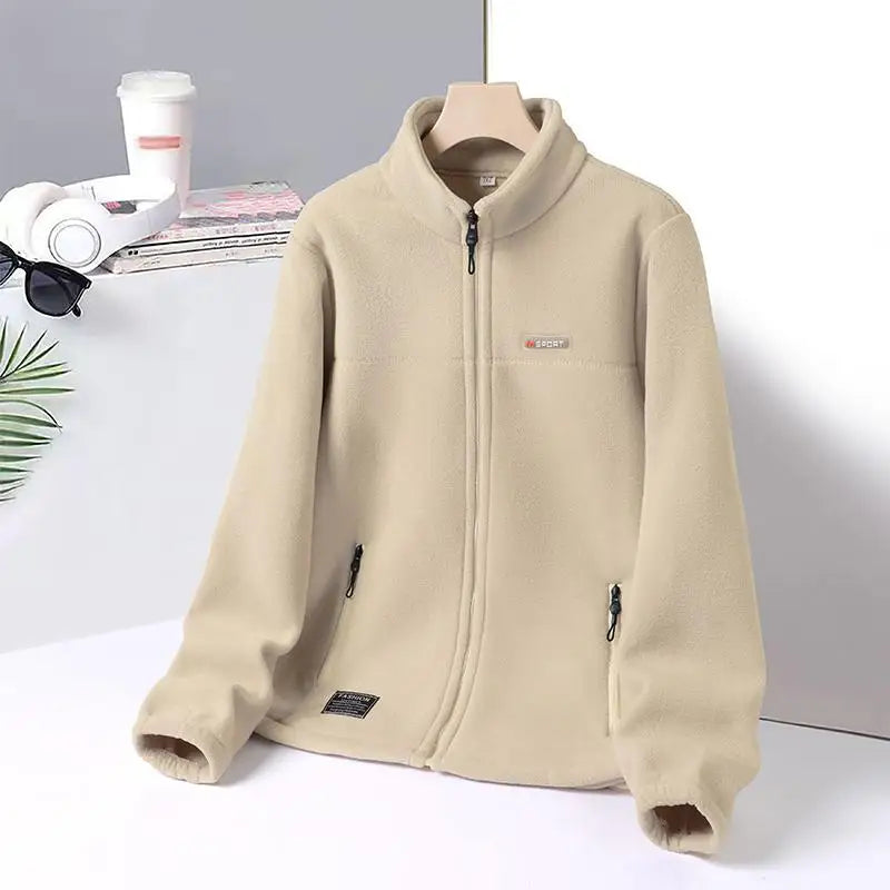 Clara – Coral Fleece Warm Jacket