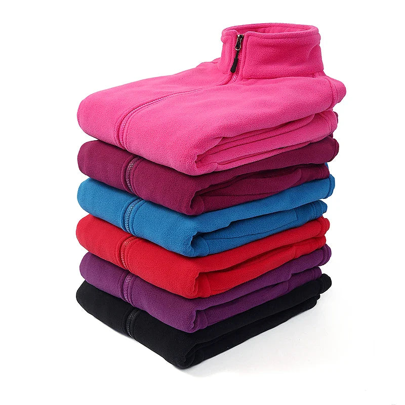 Amélie – Vibrant Polar Fleece Jacket