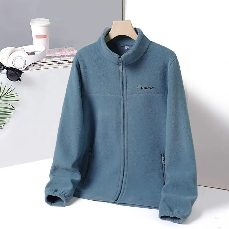 Clara – Coral Fleece Warm Jacket