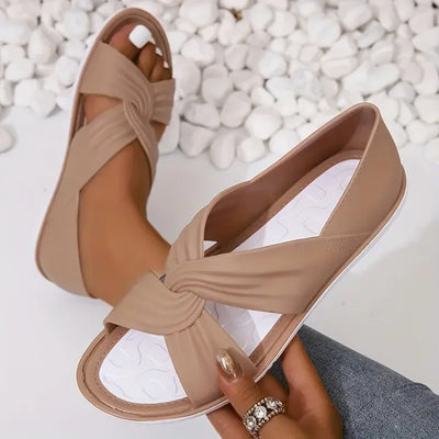 Beatrice | Orthopedic Sandals with Stylish Bow