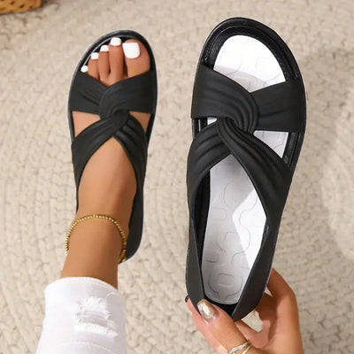 Beatrice | Orthopedic Sandals with Stylish Bow