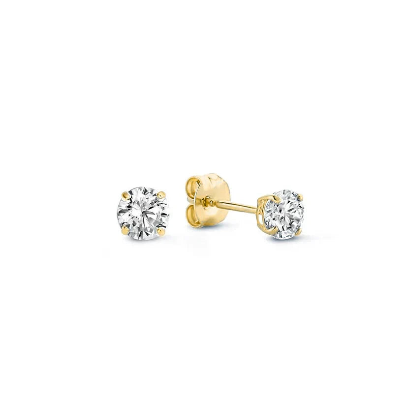 Earrings with Larmes de Lune stones | Gold
