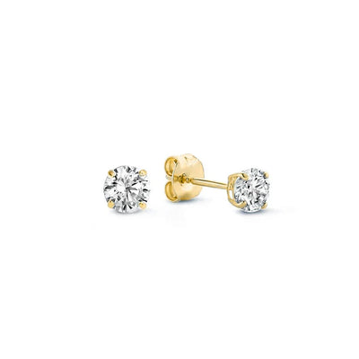 Earrings with Larmes de Lune stones | Gold