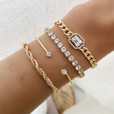 Set bracelet Domitia Calvina | Gold